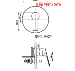 BỘ TRỘN SEN ÂM HAFELE