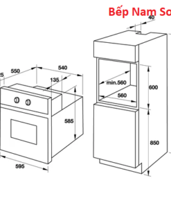 LÒ NƯỚNG ÂM TỦ HAFELE 535.02.721 - Ảnh 3