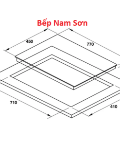 Bếp từ kết hợp điện 3 vùng nấu HC-M773A - Ảnh 3