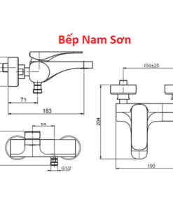 SEN TẮM MÀU ĐEN HAFELE 589.02.456 - Ảnh 3