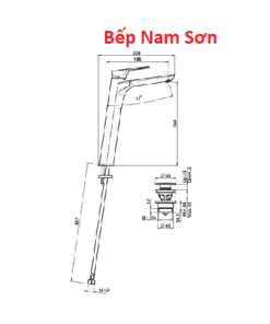 VÒI CHẬU MÀU ĐEN HAFELE 589.02.601 - Ảnh 3