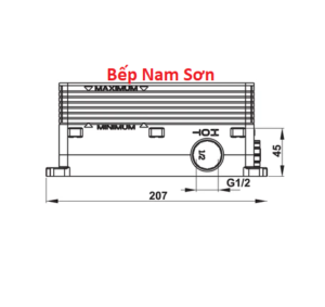 BỘ ÂM CHO VÒI ÂM TƯỜNG HAFELE