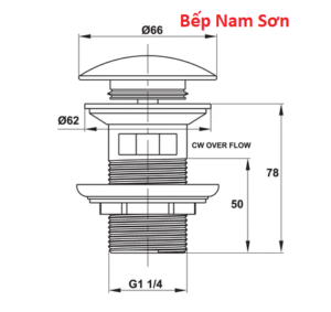 ĐẦU XI PHÔNG CHẬU RỬA MẶT HAFELE