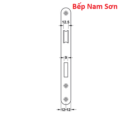 Thân khoá, cho cửa bản lề, Startec, cấp 3, phòng tắm/WC - Ảnh 4