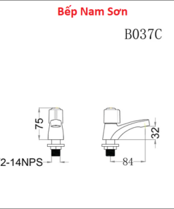 Vòi Lavabo Lạnh B037C - Ảnh 3