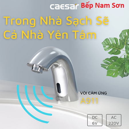 Vòi Cảm Ứng Lavabo A911 - Ảnh 2