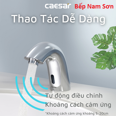 vòi rửa tay cảm ứng caesar vòi rửa tay cảm ứng caesar