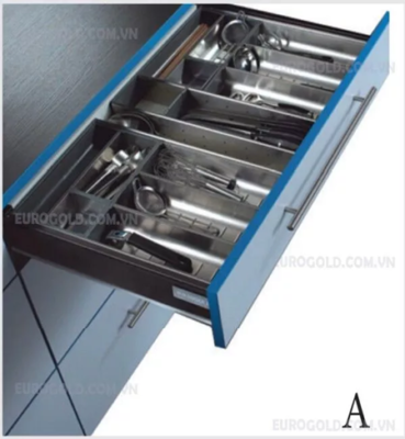 Khay chia thìa nĩa inox E0645A