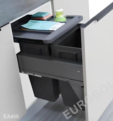 Thùng rác đôi Eurogold EA450