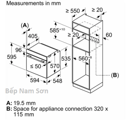 Lò nướng Bosch Serie 4