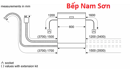 Máy rửa chén độc lập Bosch SMS6ECI93E Serie 6 - Ảnh 5
