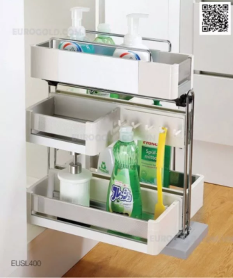 Giá đựng chai lọ tẩy rửa