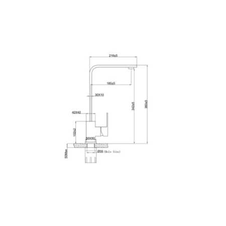 Vòi rửa bát Eurogold EUF014M - Ảnh 7