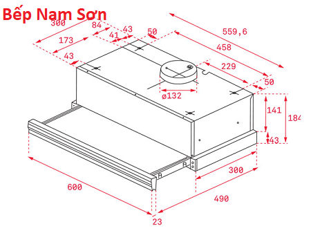 Hút mùi âm tủ Teka CNL 6400 - Ảnh 3