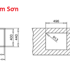 Chậu bếp Teka LINEA R15 50.40 - Ảnh 3