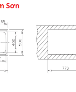 Chậu bếp Teka UNIVERSO 79 1B 1D - Ảnh 3