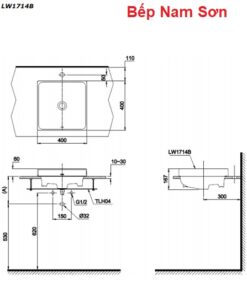 Chậu đặt trên bàn Toto LW1714B - Ảnh 3