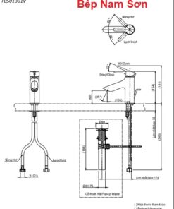 Vòi gật gù nóng lạnh LB TLS01301V - Ảnh 3