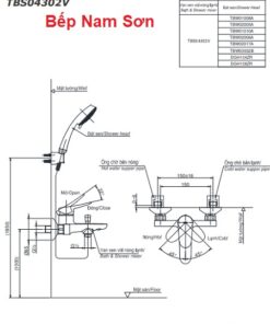 Bộ sen tắm nóng lạnh LF TBS04302V/DGH108ZR - Ảnh 3