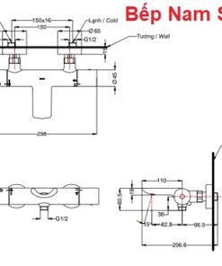 Sen tắm nhiệt độ TBV01402B - Ảnh 3