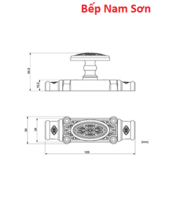 Chốt Cremone HC 03 - Ảnh 5