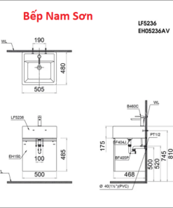 Lavabo Đặt Trên Bàn - LF5236 - Ảnh 3