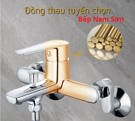 Vòi Sen Nóng Lạnh S383C - S383CP - Ảnh 2