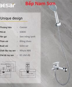 Vòi Sen Nóng Lạnh S383C - S383CP - Ảnh 8