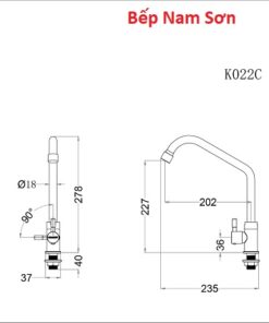 Vòi Bếp Lạnh - K022C - Ảnh 3