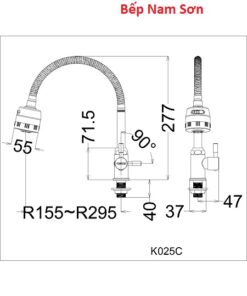 Vòi Bếp Lạnh - K025C - Ảnh 3
