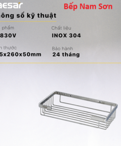 Kệ Inox Chữ Nhật ST830V - Ảnh 4