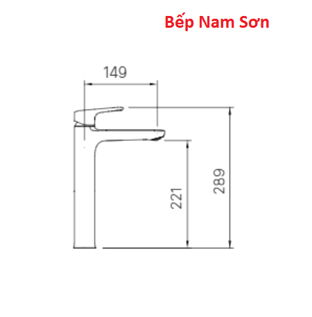 Vòi chậu nóng lạnh Inax LFV-1402SH - Ảnh 4