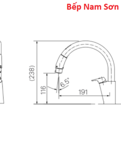 Vòi bếp cảm ứng Inax SF-NB454SX-J - Ảnh 5