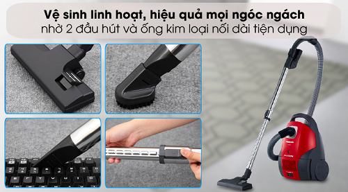 Máy hút bụi có túi Panasonic MC-CG525RN49 - Ảnh 6