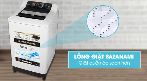 Máy giặt cửa trên 8,5kg Panasonic NA-F85A4GRV - Ảnh 4